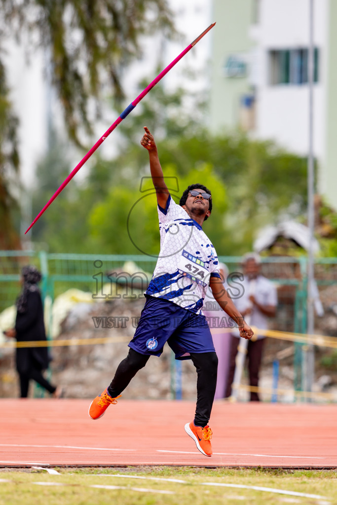 Day 6 of MWSC Interschool Athletics Championships 2024 held in Hulhumale Running Track, Hulhumale, Maldives on Thursday, 14th November 2024. Photos by: Nausham Waheed / Images.mv