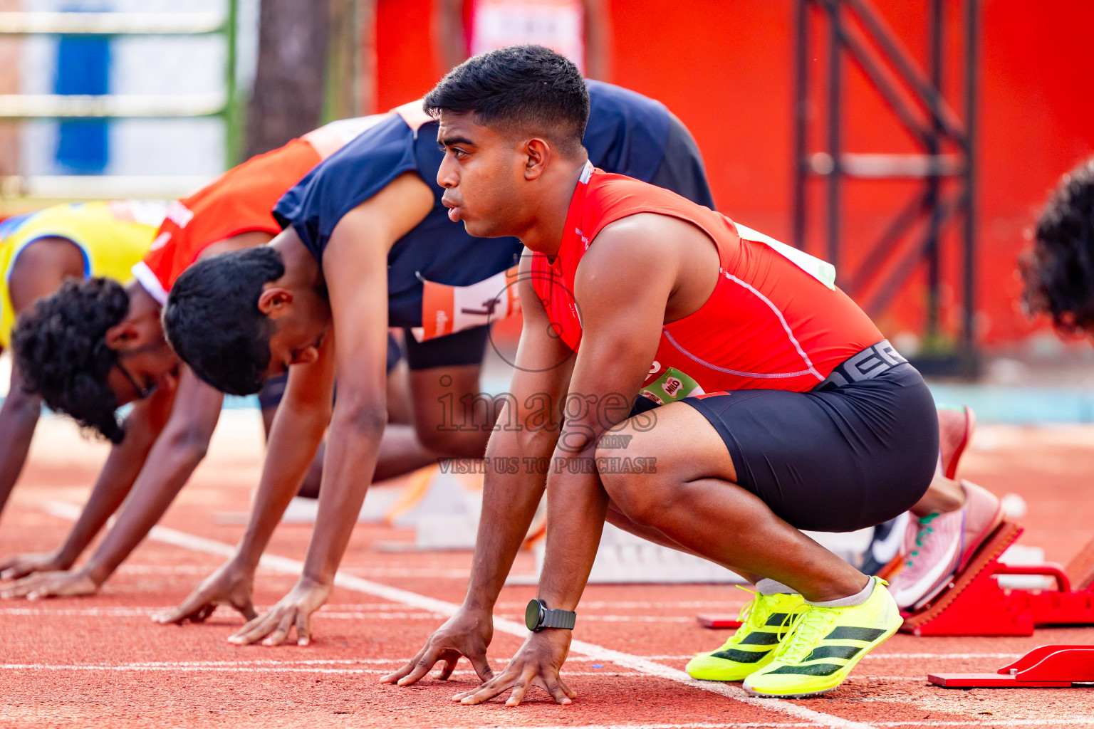 Day 1 of National Athletics Championship 2025 was held at Ekuveni Running Ground in Male', Maldives on Thursday, 14th August 2025. Photos: Nausham Waheed / images.mv