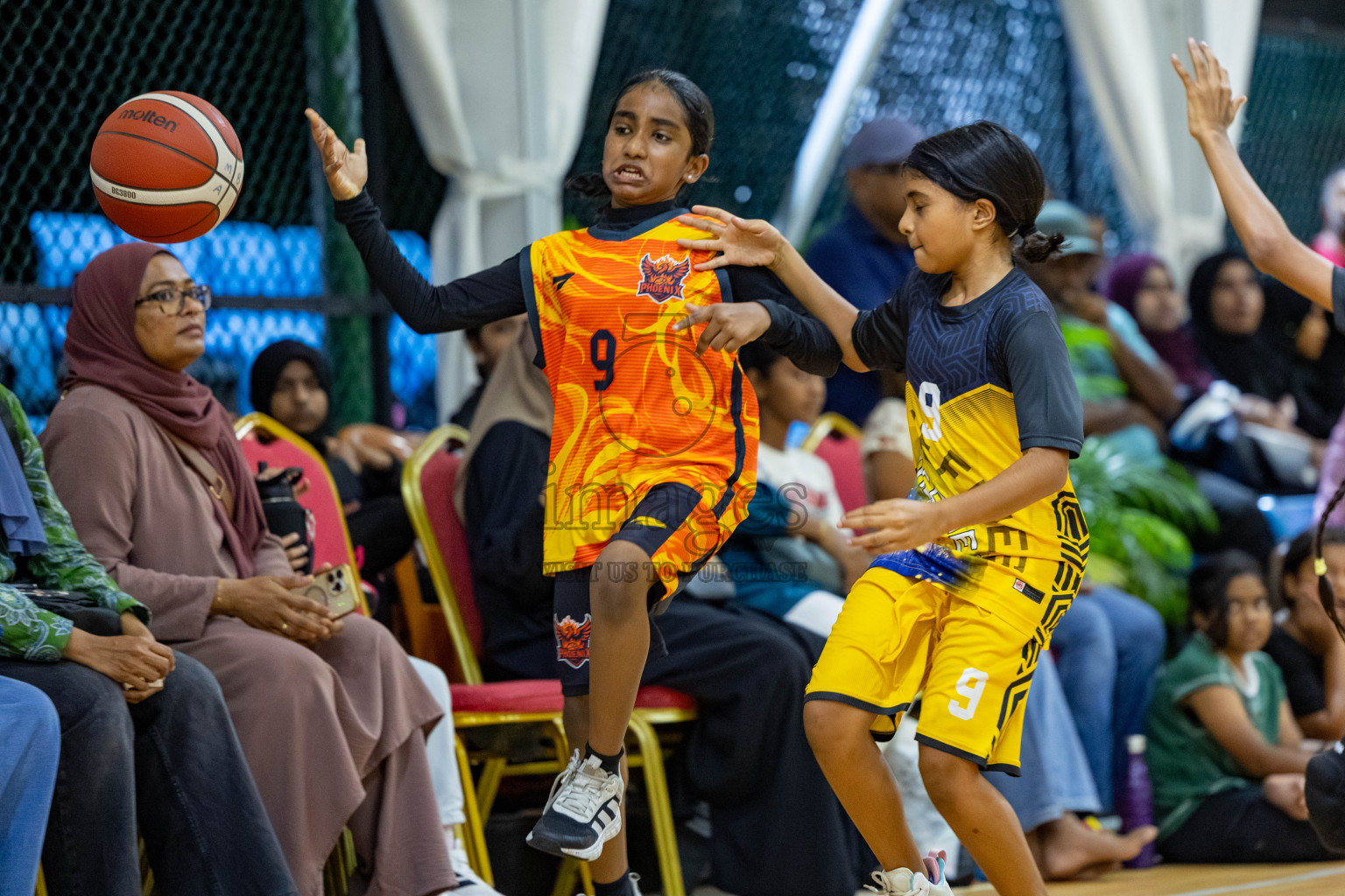 Milo 5 x 5 Junior Challenge 2025 - Basketball tournament held in Basketball Training Center, Male', Maldives on Thursday, 09th October 2025. 
Photo by: Hassan Simah / Images.mv