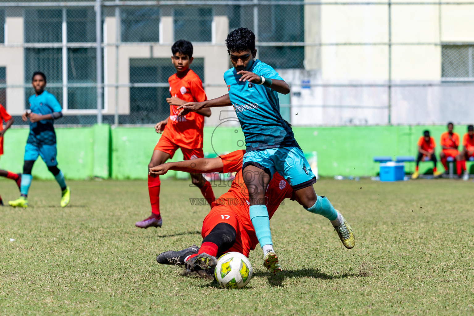 Day 4 of MILO Academy Championship 2024 (U-14) was held in Henveyru Stadium, Male', Maldives on Sunday, 3rd November 2024. 
Photos: Hassan Simah / Images.mv