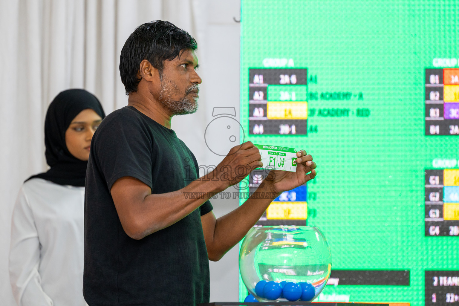 Draw Ceremony of MILO Academy Championship 2025 (U-12) was held at Manhattan Business Hotel in Male', Maldives on Monday, 28th April 2025. 
Photos: Ismail Thoriq / images.mv
