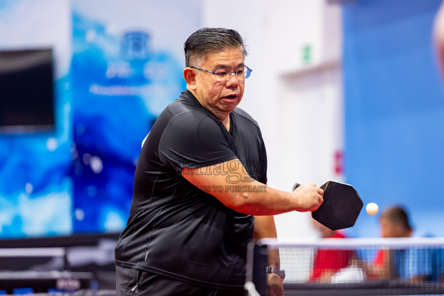 Day 2 of 1st Thoddoo Masters Table Tennis Tournament was held on Friday, 22nd August 2025 in AA Thoddoo, Maldives. Photos: Nausham Waheed / images.mv
