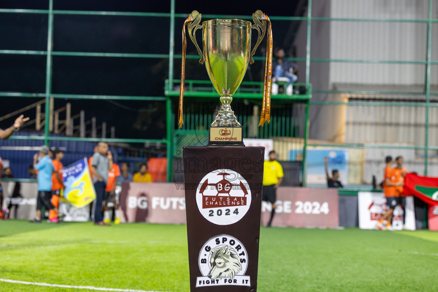 JJ Sports Club vs RDL in Finals of BG Futsal Challenge 2024 was held on Thursday , 4th April 2024, in Male', Maldives Photos: Ismail Thoriq / images.mv