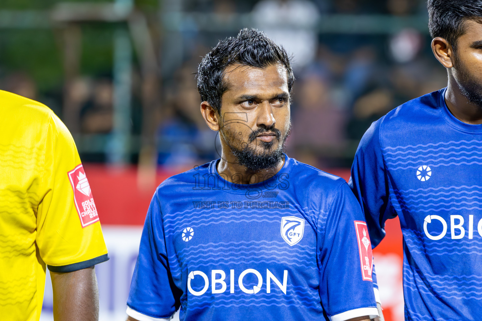 K Gaafaru vs K Kaashidhoo in Kaafu Atoll Semi Final in Day 24 of Golden Futsal Challenge 2025 was held on Tuesday , 28th January 2025, in Hulhumale', Maldives. Photos: Ismail Thoriq / images.mv