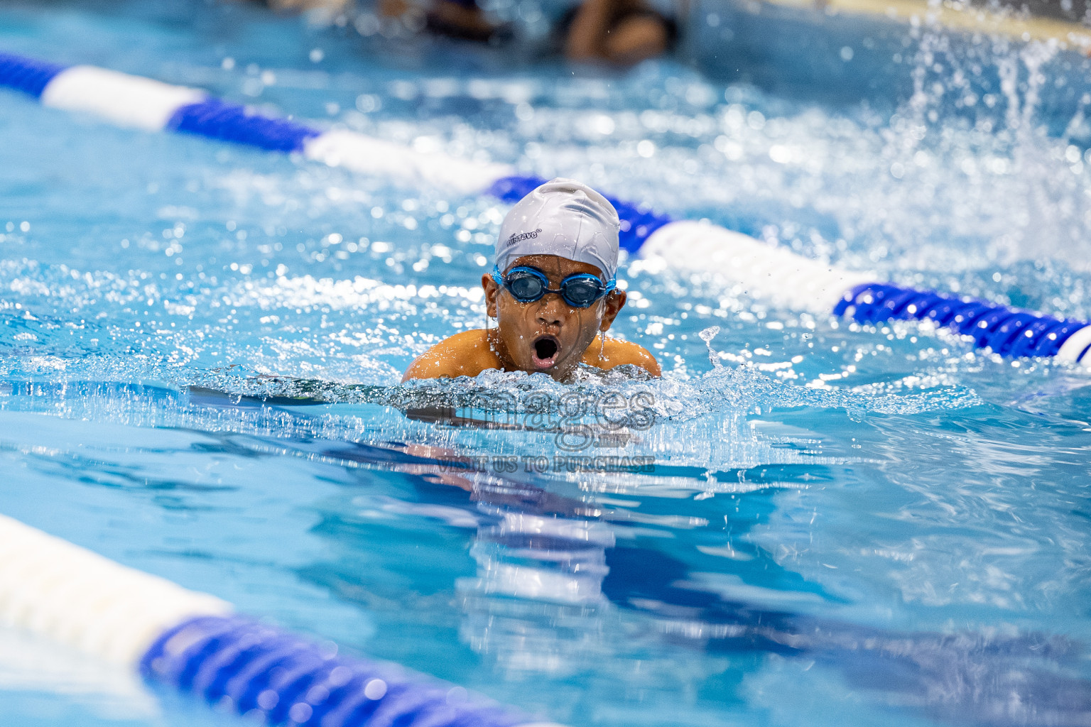 Day 5 of BML 21st Interschool Swimming Competition 2025 was held in Hulhumale' Swimming Pool, Hulhumale', Maldives on Wednesday, 15th October 2025. 
Photos: Hassan Simah / images.mv