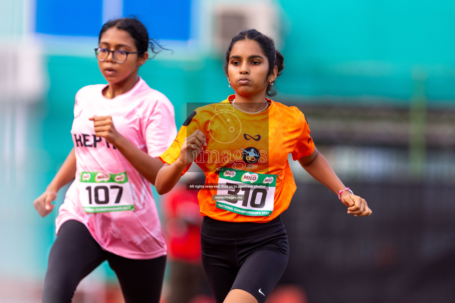 Day 2 of National Athletics Championship 2023 was held in Ekuveni Track at Male', Maldives on Friday, 24th November 2023. Photos: Nausham Waheed / images.mv