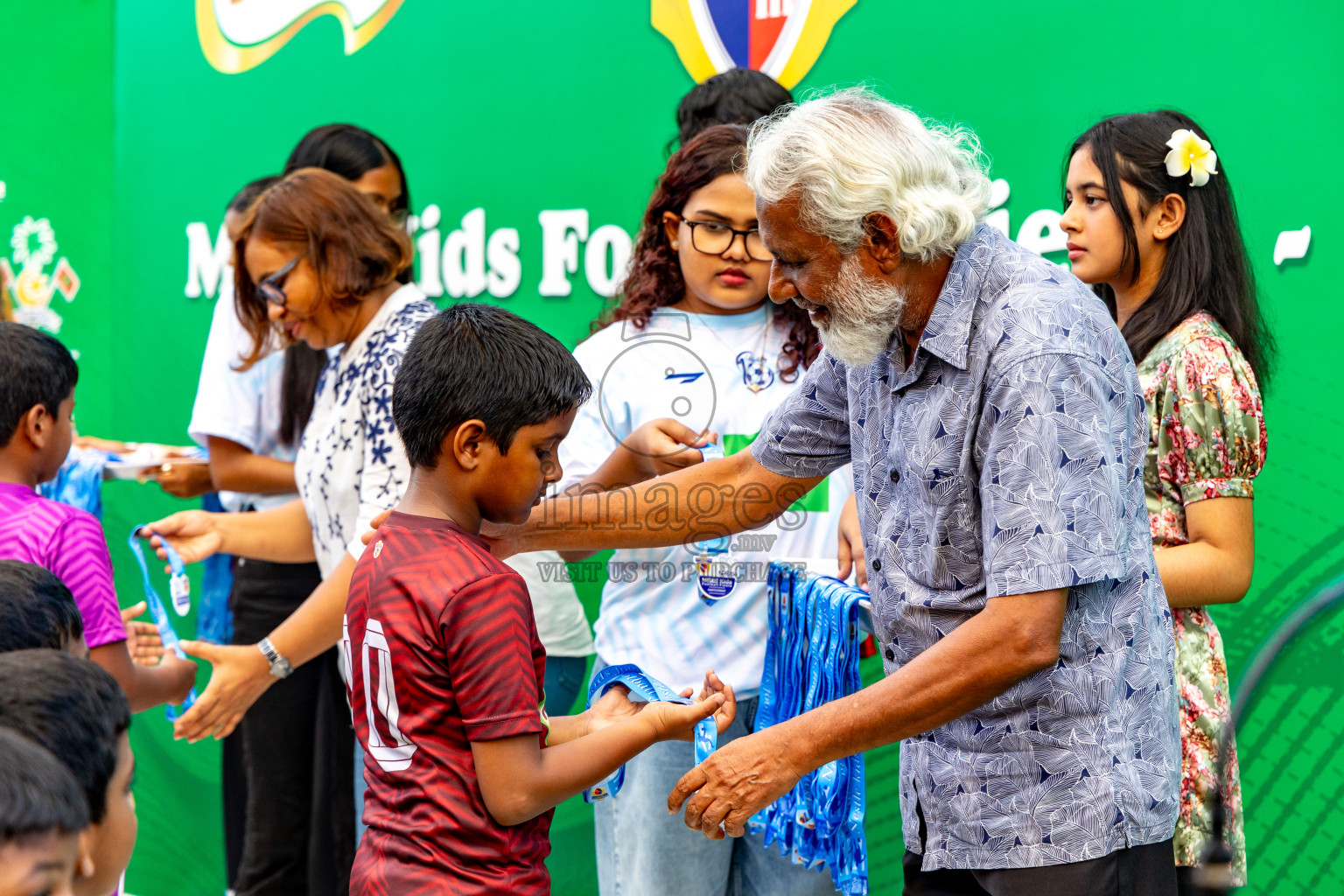 Day 2 of MILO Kids Football Fiesta was held at National Stadium in Male', Maldives on Saturday, 24th February 2024.