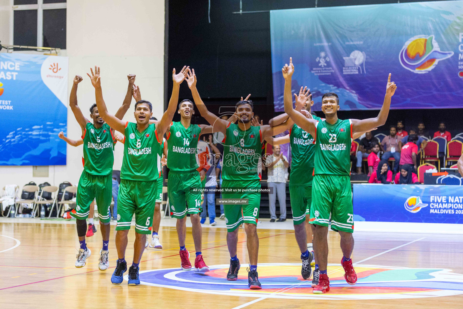 Five Nation Championship 2023 (Semi Final) Bangladesh vs Pakistan Bangladesh vs Pakistan in the semi final of Five Nation Championship 2023 was held in Social Center, Male', Maldives on Tuesday, 20th June 2023. Photos: Ismail Thoriq / images.mv