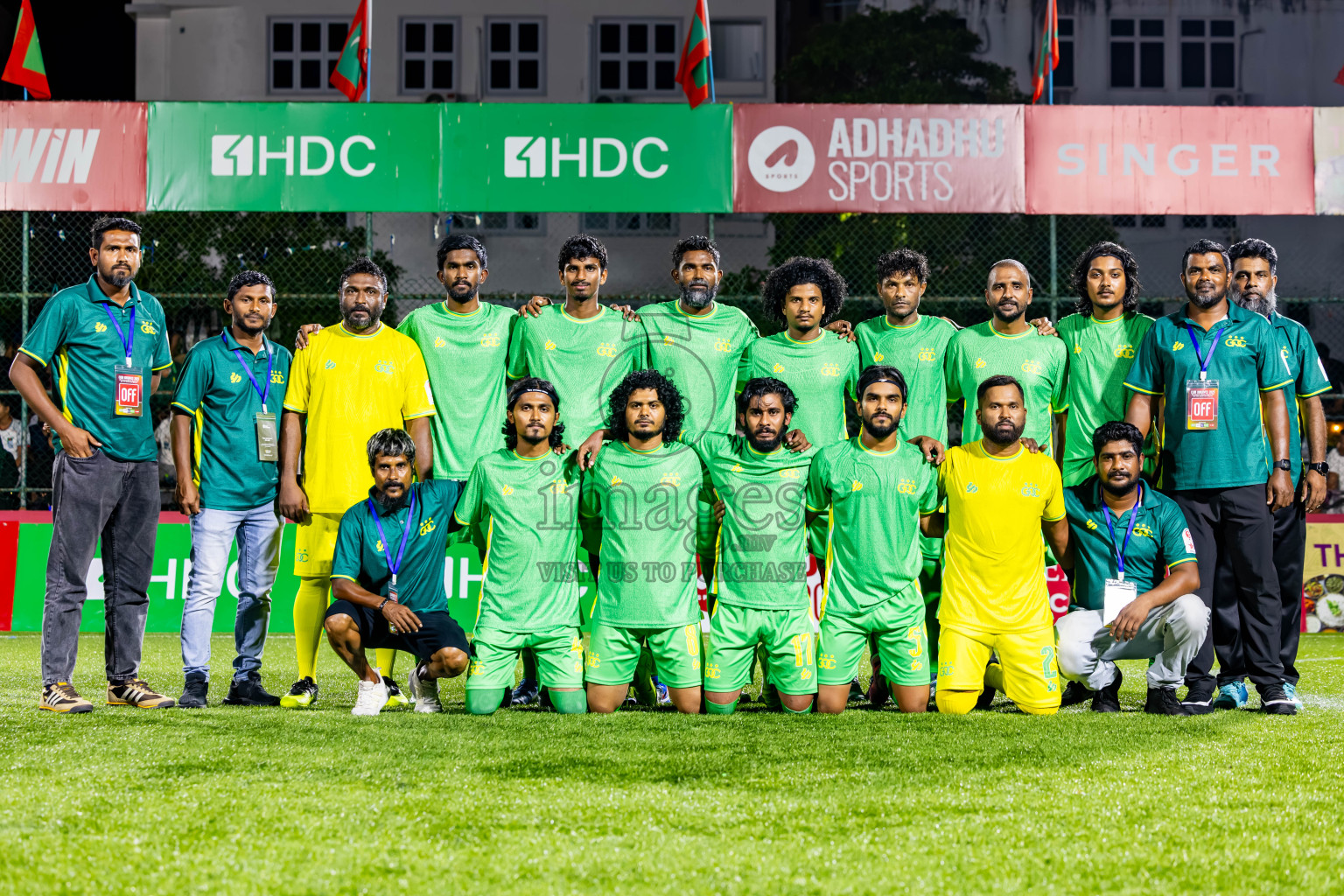 TTS vs GRC in Day 3 of Club Maldives Cup 2025 was held in Rehendi Futsal Ground, Hulhumale', Maldives on Tuesday, 30th September 2025. Photos: Nausham Waheed / images.mv