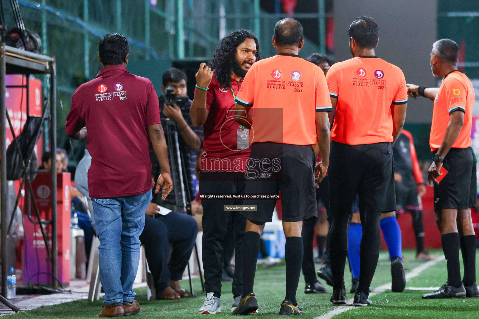 Transports RC vs IGMH Club in Club Maldives Cup Classic 2023 held in Hulhumale, Maldives, on Monday, 24th July 2023 Photos: Nausham Waheed/ images.mv