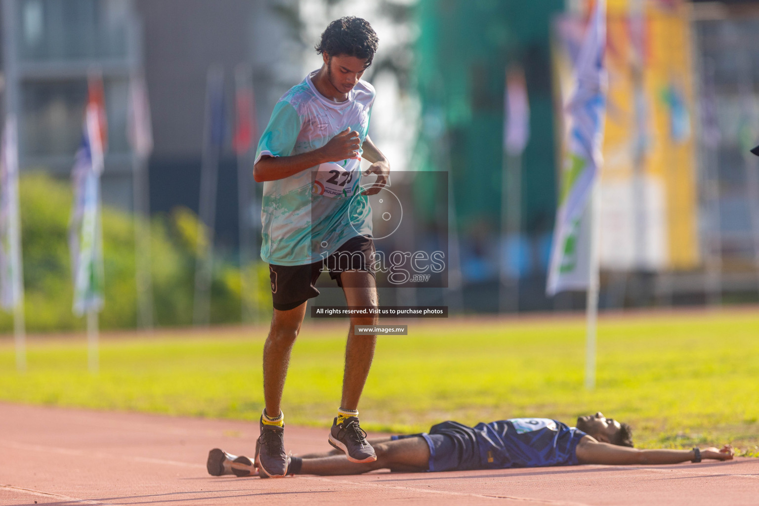 Final Day of Inter School Athletics Championship 2023 was held in Hulhumale' Running Track at Hulhumale', Maldives on Friday, 19th May 2023. Photos: Ismail Thoriq / images.mv