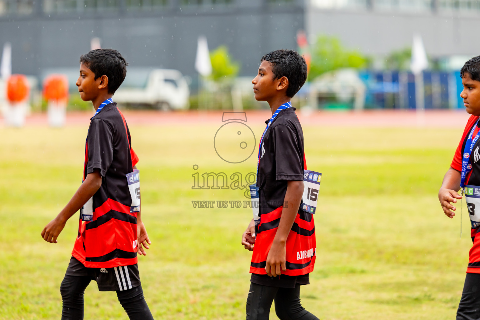 Day 6 of MWSC Interschool Athletics Championships 2024 held in Hulhumale Running Track, Hulhumale, Maldives on Thursday, 14th November 2024. Photos by: Nausham Waheed / Images.mv