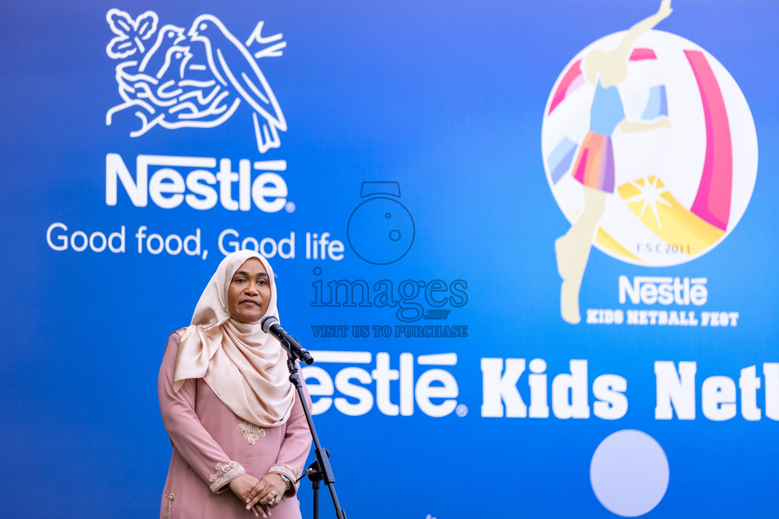 Day 3 of Nestle' Kids Netball Fest 2023 held in Henveyru Stadium, Male', Maldives on Saturday, 2nd December 2023.
Photos: Ismail Thoriq / images.mv