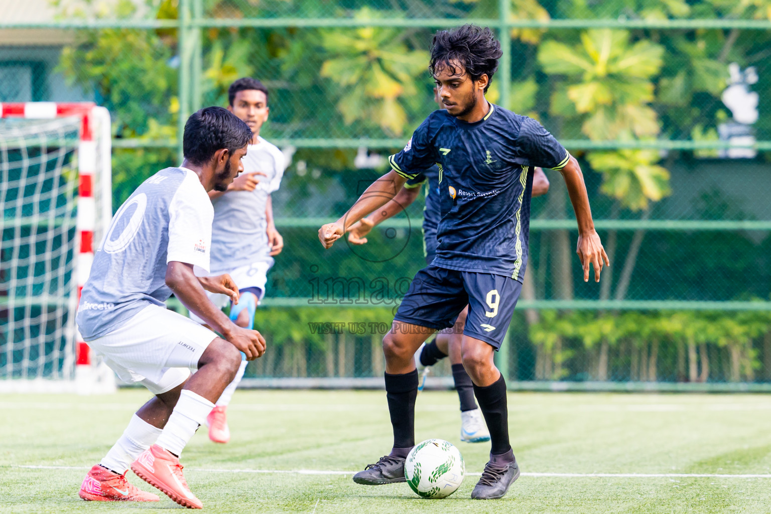 Barcelo vs Lily Beach in Day 5 of Resort League 2025 (Ari Zone) was held on Tuesday, 24th June 2025 in Conrad Maldives Rangali Island, Alif Dhaalu Atoll, Maldives. Photos: Nausham Waheed / images.mv