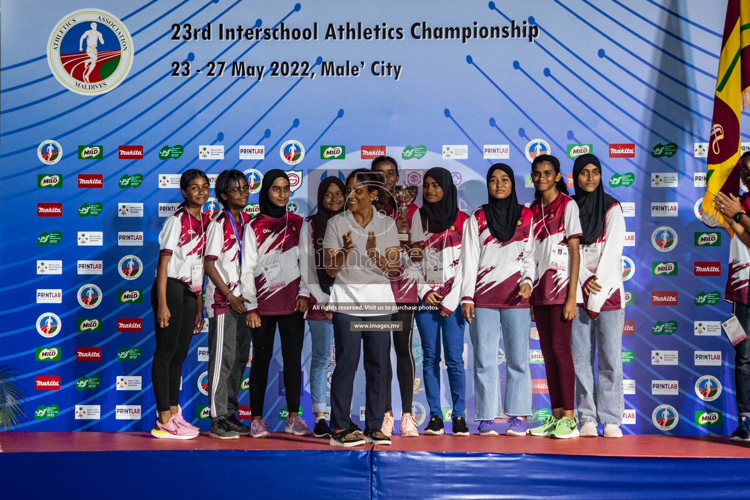 Day 5 of Inter-School Athletics Championship held in Male', Maldives on 27th May 2022. Photos by:Maanish / images.mv