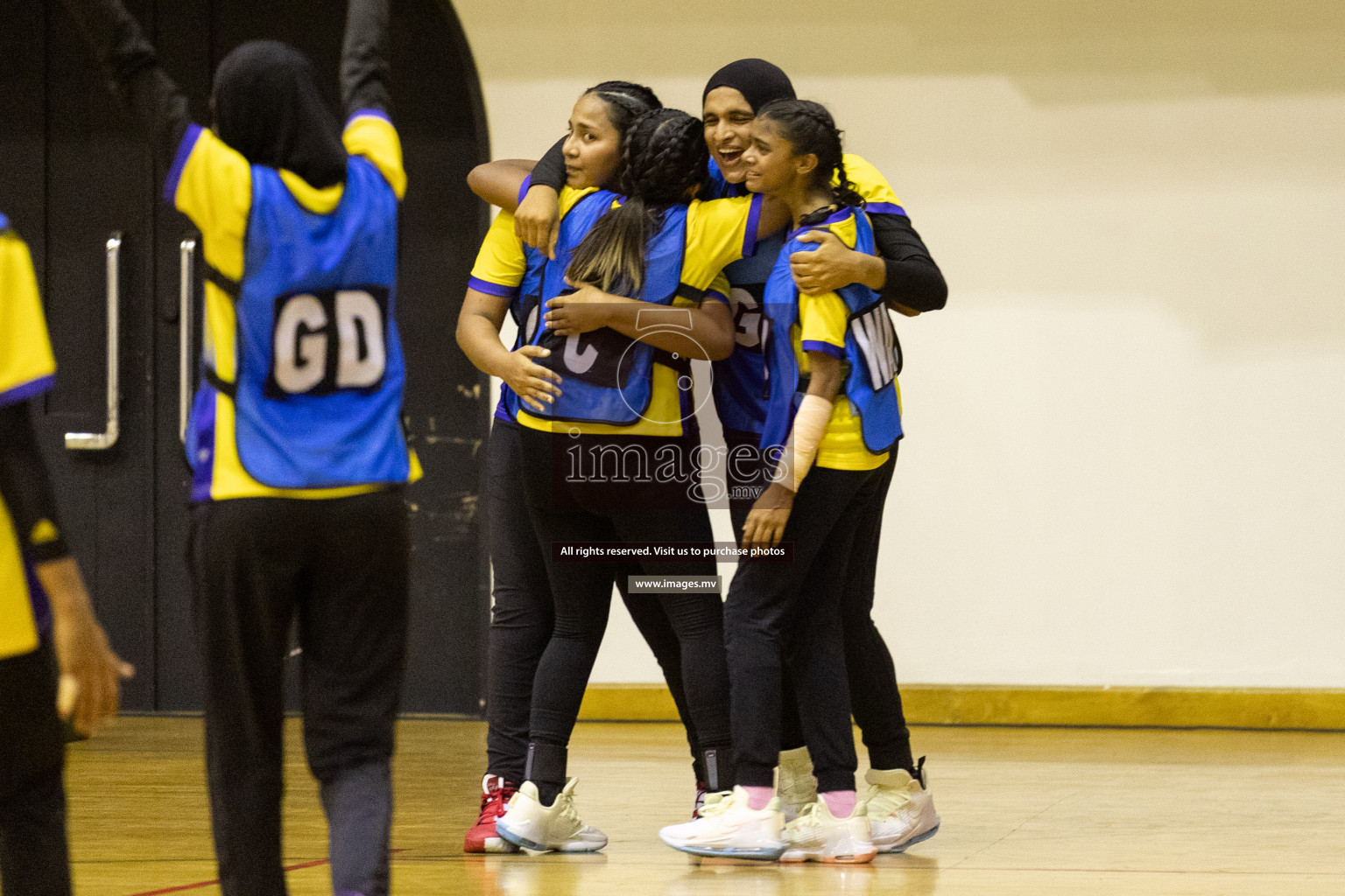 Club Green Streets vs Kulhudhufushi Y&RC in the 1st Division Final of Milo National Netball Tournament 2022 on 22nd July 2022 held in Social Center, Male', Maldives. Photographer: Shuu / images.mv