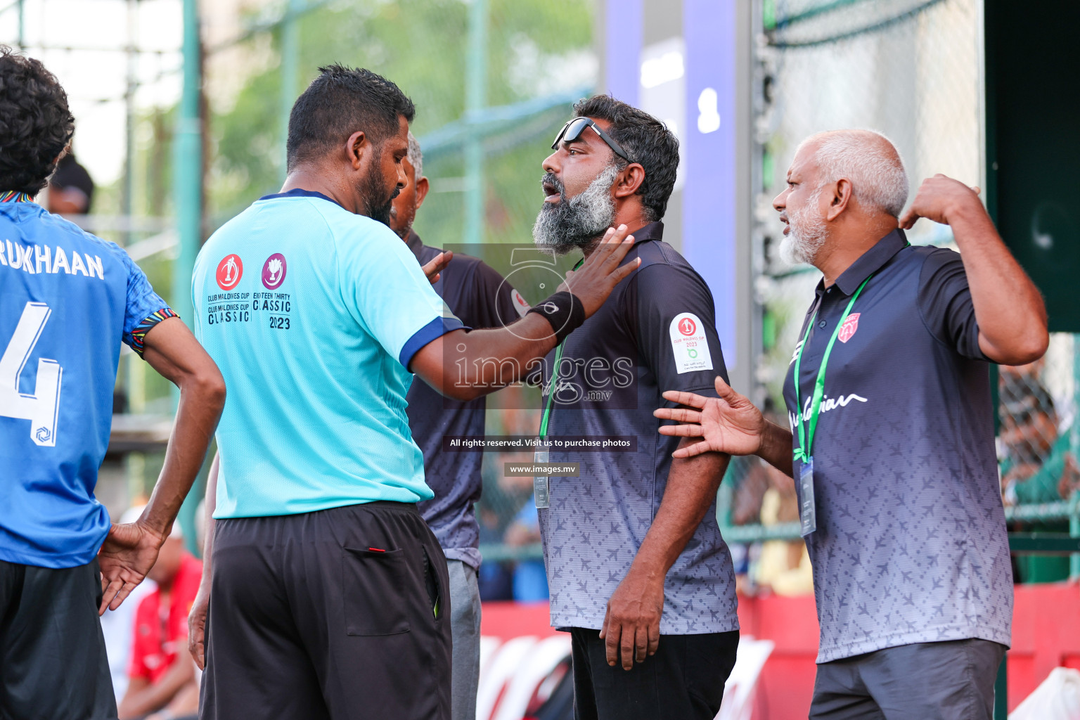 Stelco Club vs Maldivian in Club Maldives Cup 2023 held in Hulhumale, Maldives on 15 July 2023