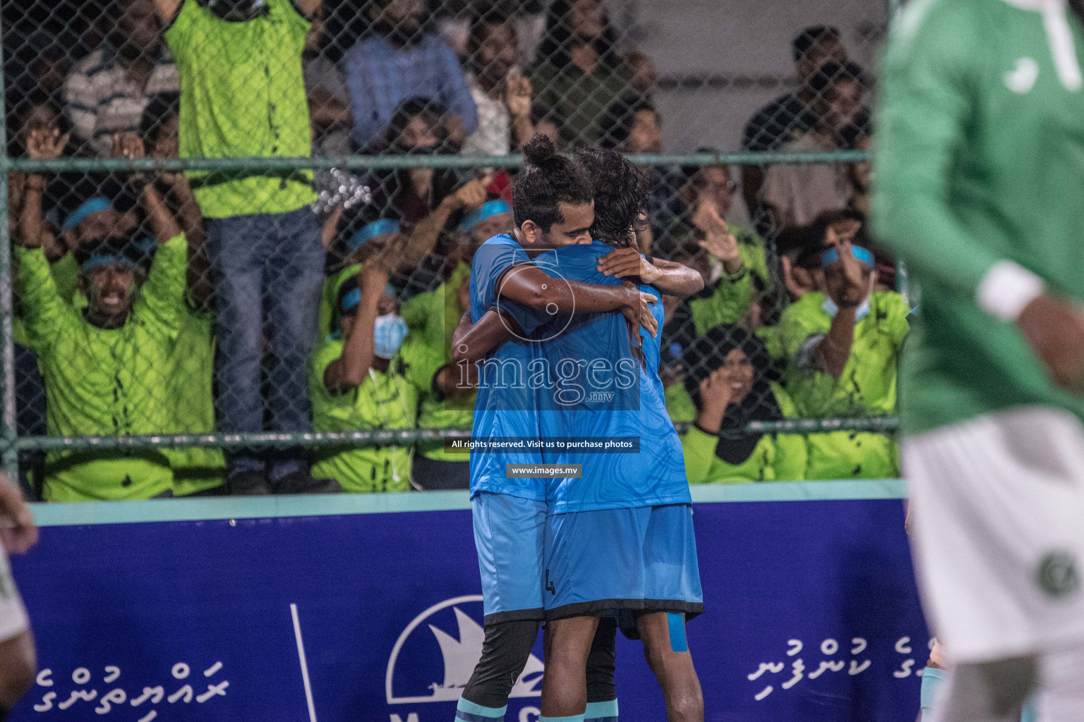 Team FSM vs Club HDC in the Quarter Finals of Club Maldives 2021 held at Hulhumale;, on 12th December 2021 Photos: Nausham Waheed