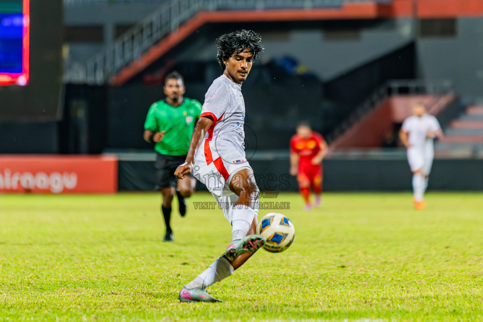 ODI Sport Club vs Victory Sports Club in Dhivehi Premier League 2025/26 held in National Football Stadium, Male', Maldives on Thursday, 2nd October 2025. Photos: Areef Adam / Images.mv