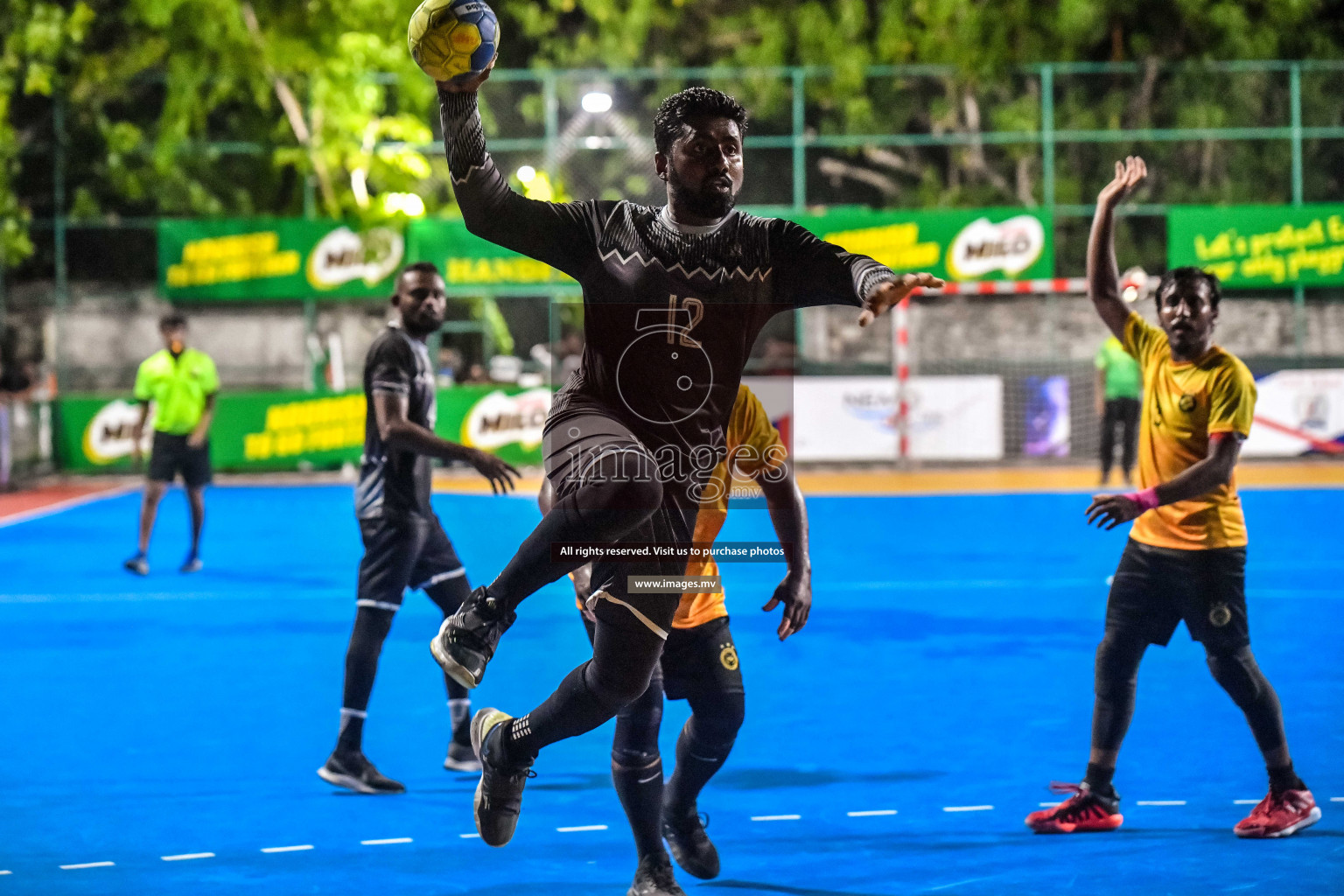 Final of Milo 6th Inter Office Handball Tournament 2022 - Photos by Nausham Waheed