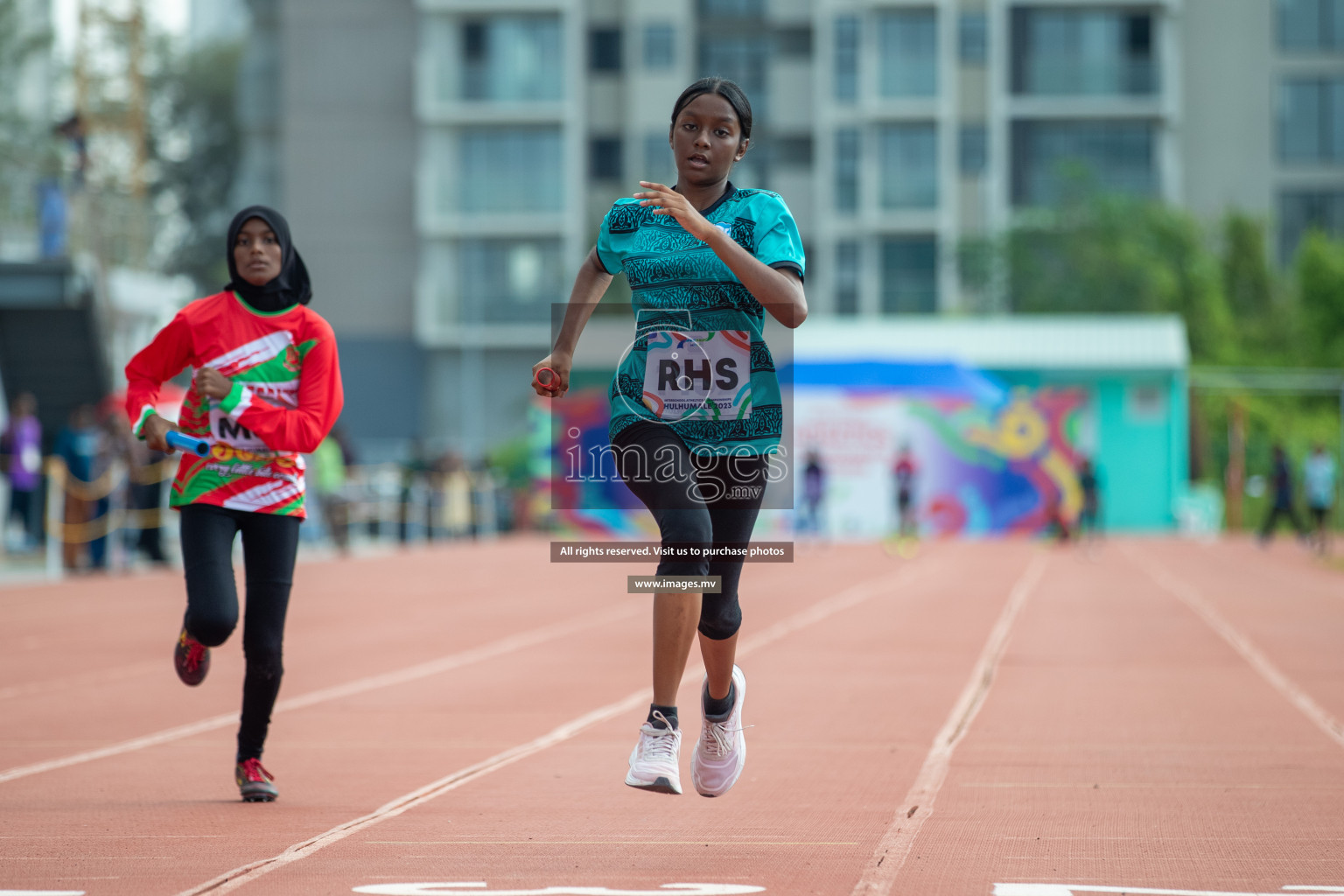 Day four of Inter School Athletics Championship 2023 was held at Hulhumale' Running Track at Hulhumale', Maldives on Wednesday, 18th May 2023. Photos:  Nausham Waheed / images.mv