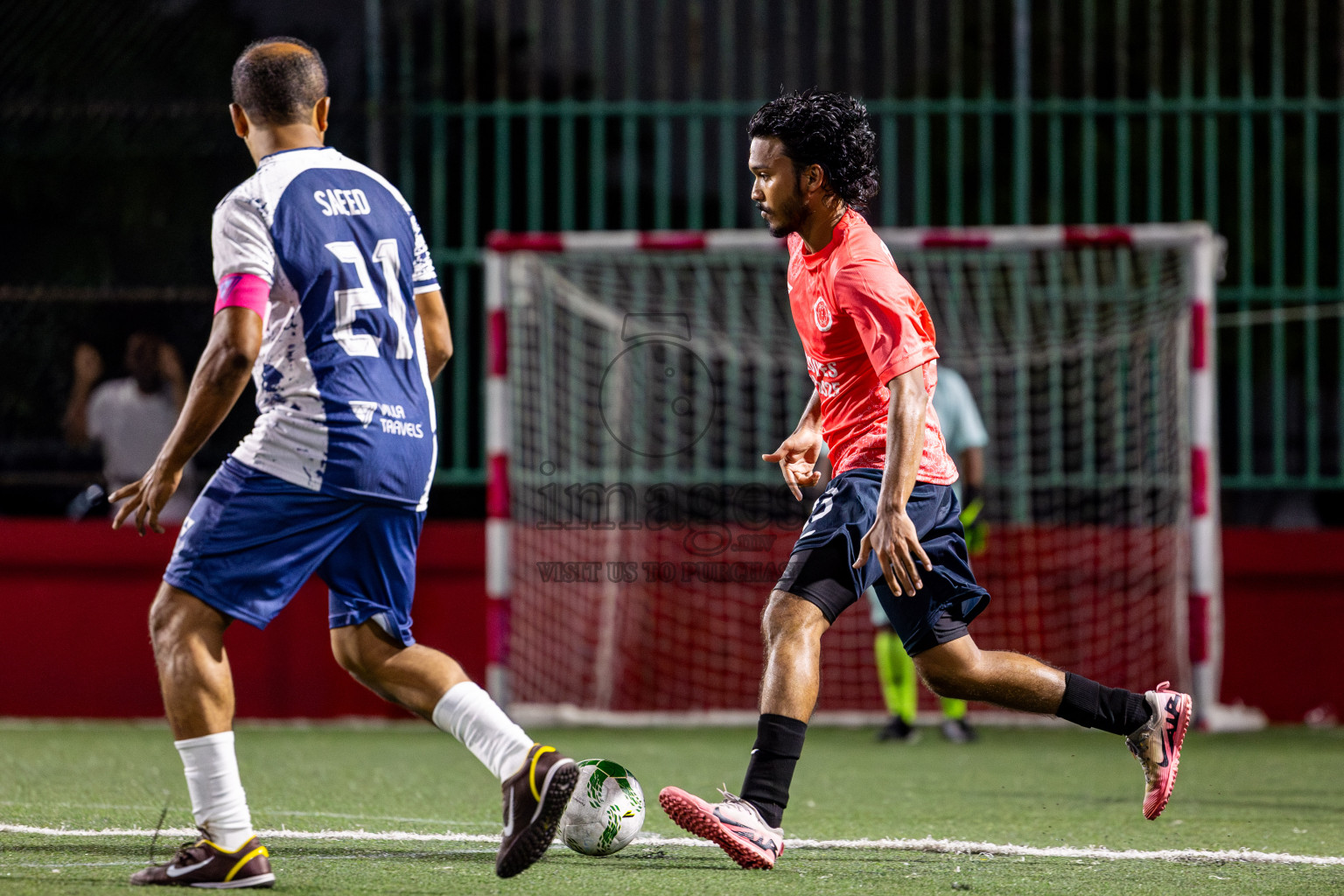 Trade Club vs Villa Travels in Day 3 of Office League 2025 was held on Friday, 18th April 2025 in Hulhumale', Maldives. Photos: Nausham Waheed / images.mv