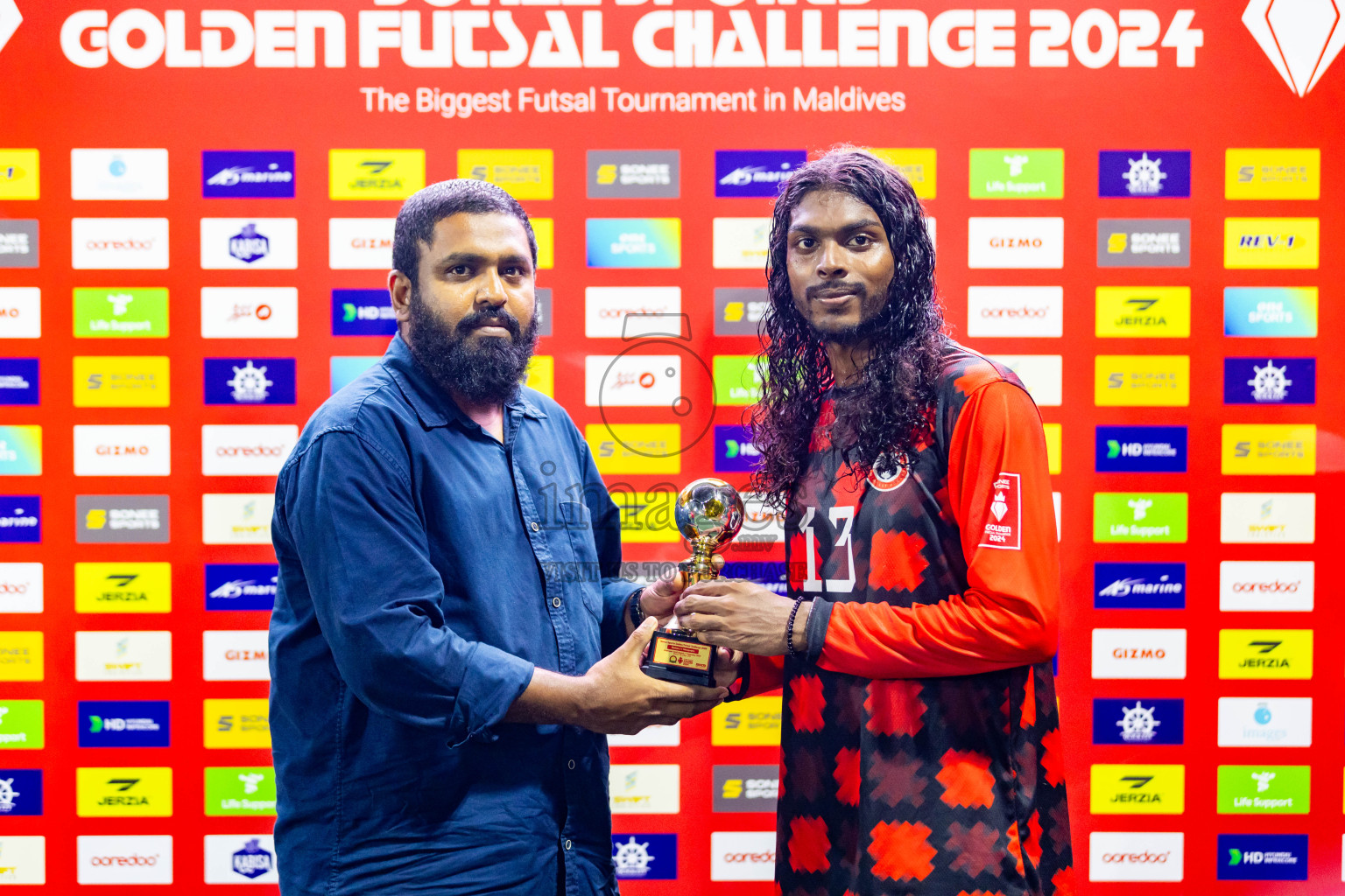 Lh Naifaru vs Lh Hinnavaru in Day 24 of Golden Futsal Challenge 2024 was held on Wednesday  , 7th February 2024 in Hulhumale', Maldives Photos: Nausham Waheed / images.mv