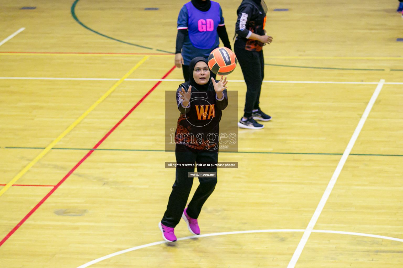 Xenith Sports Club vs Club Matrix in the Milo National Netball Tournament 2022 on 18 July 2022, held in Social Center, Male', Maldives. Photographer: Ahmed Dhaadh / Images.mv