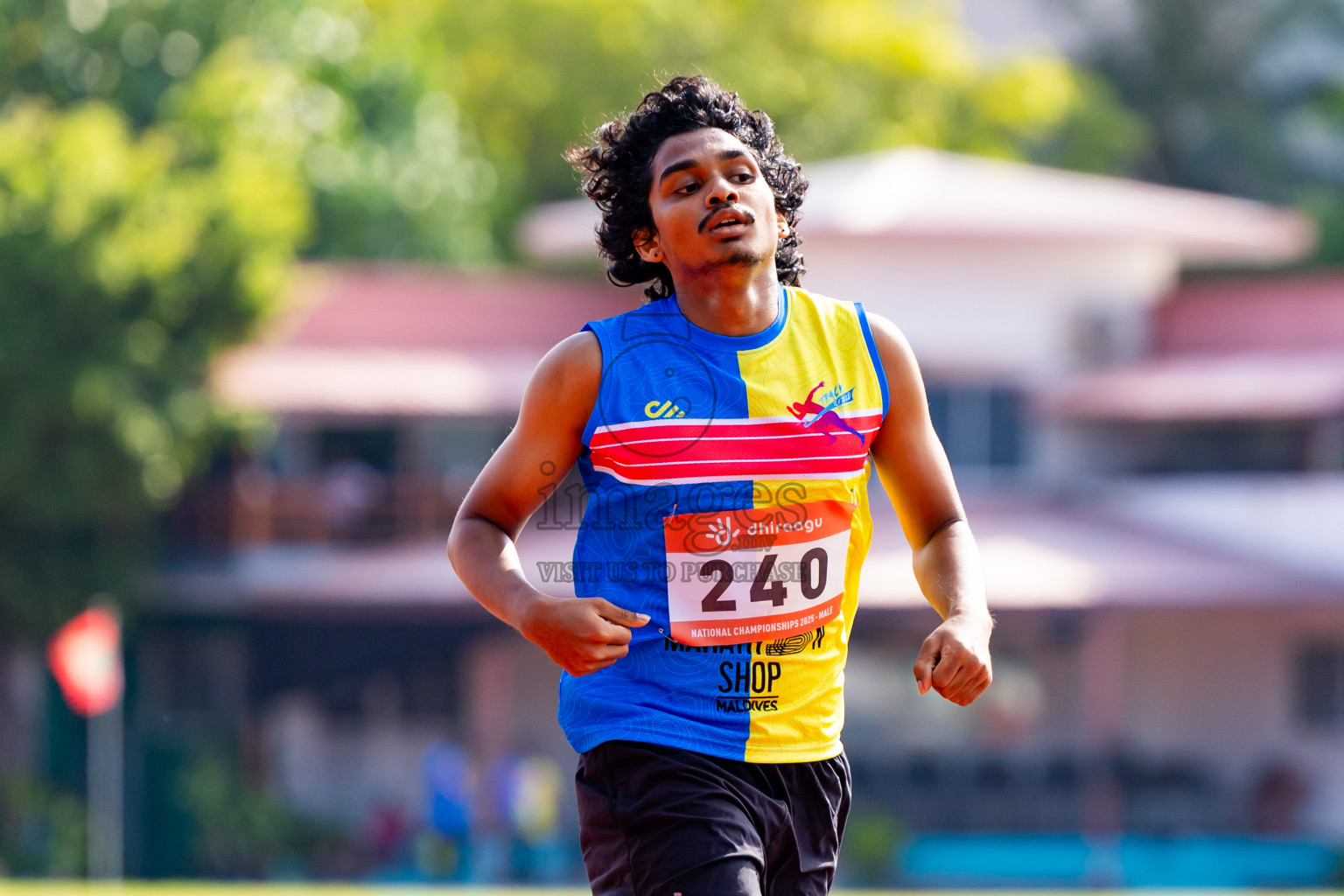 Day 1 of National Athletics Championship 2025 was held at Ekuveni Running Ground in Male', Maldives on Thursday, 14th August 2025. Photos: Nausham Waheed / images.mv