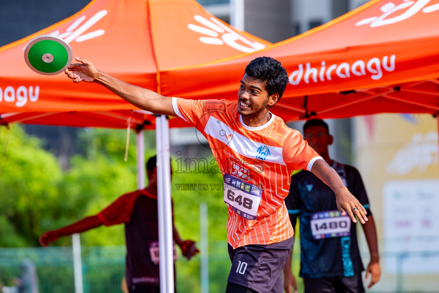 Day 5 of MWSC Interschool Athletics Championships 2024 held in Hulhumale Running Track, Hulhumale, Maldives on Wednesday, 13th November 2024. Photos by: Nausham Waheed / Images.mv