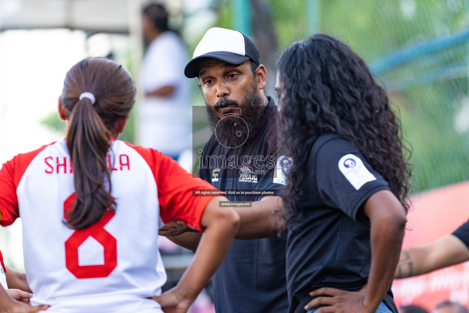 DSC vs Fenaka in Eighteen Thirty 2023 held in Hulhumale, Maldives, on Monday, 14th August 2023. Photos: Nausham Waheed / images.mv