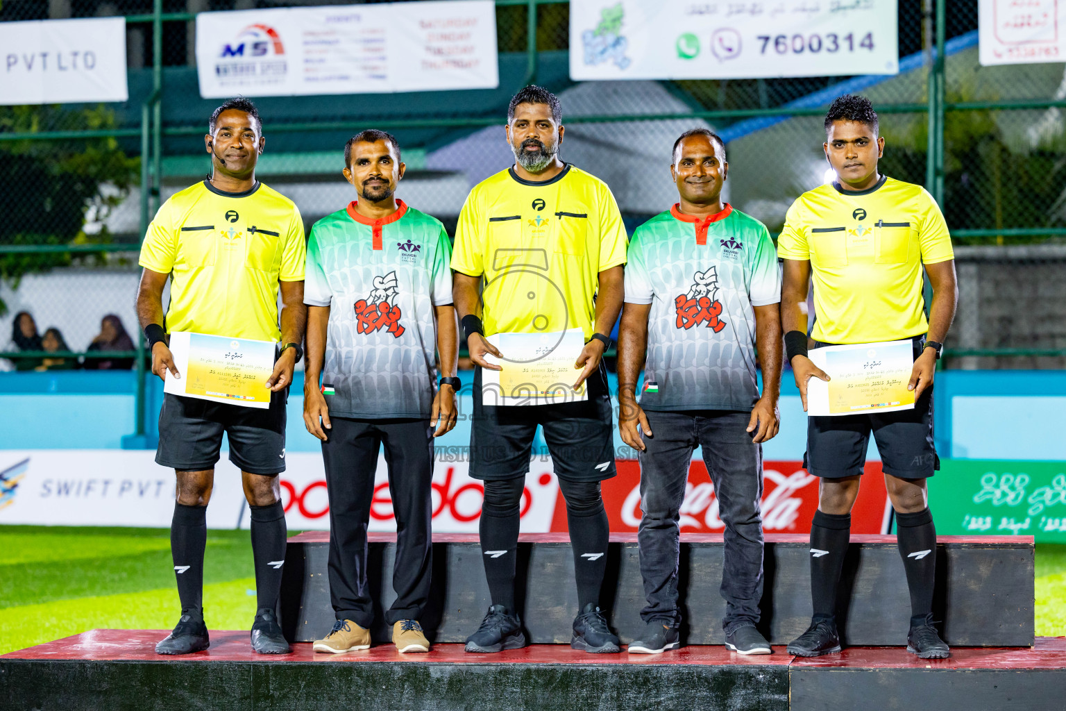 Dee Ess Kay vs Kovigoani in Final of Laamehi Dhiggaru Ekuveri Futsal Challenge 2024 was held on Wednesday, 31st July 2024, at Dhiggaru Futsal Ground, Dhiggaru, Maldives Photos: Nausham Waheed / images.mv