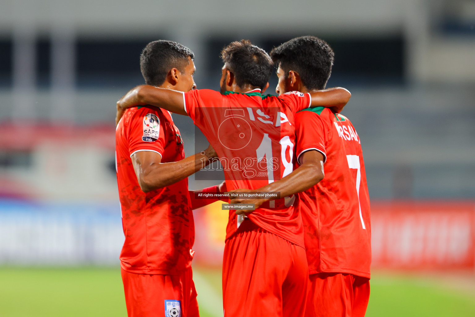 Bhutan vs Bangladesh in SAFF Championship 2023 held in Sree Kanteerava Stadium, Bengaluru, India, on Wednesday, 28th June 2023. Photos: Nausham Waheed, Hassan Simah / images.mv