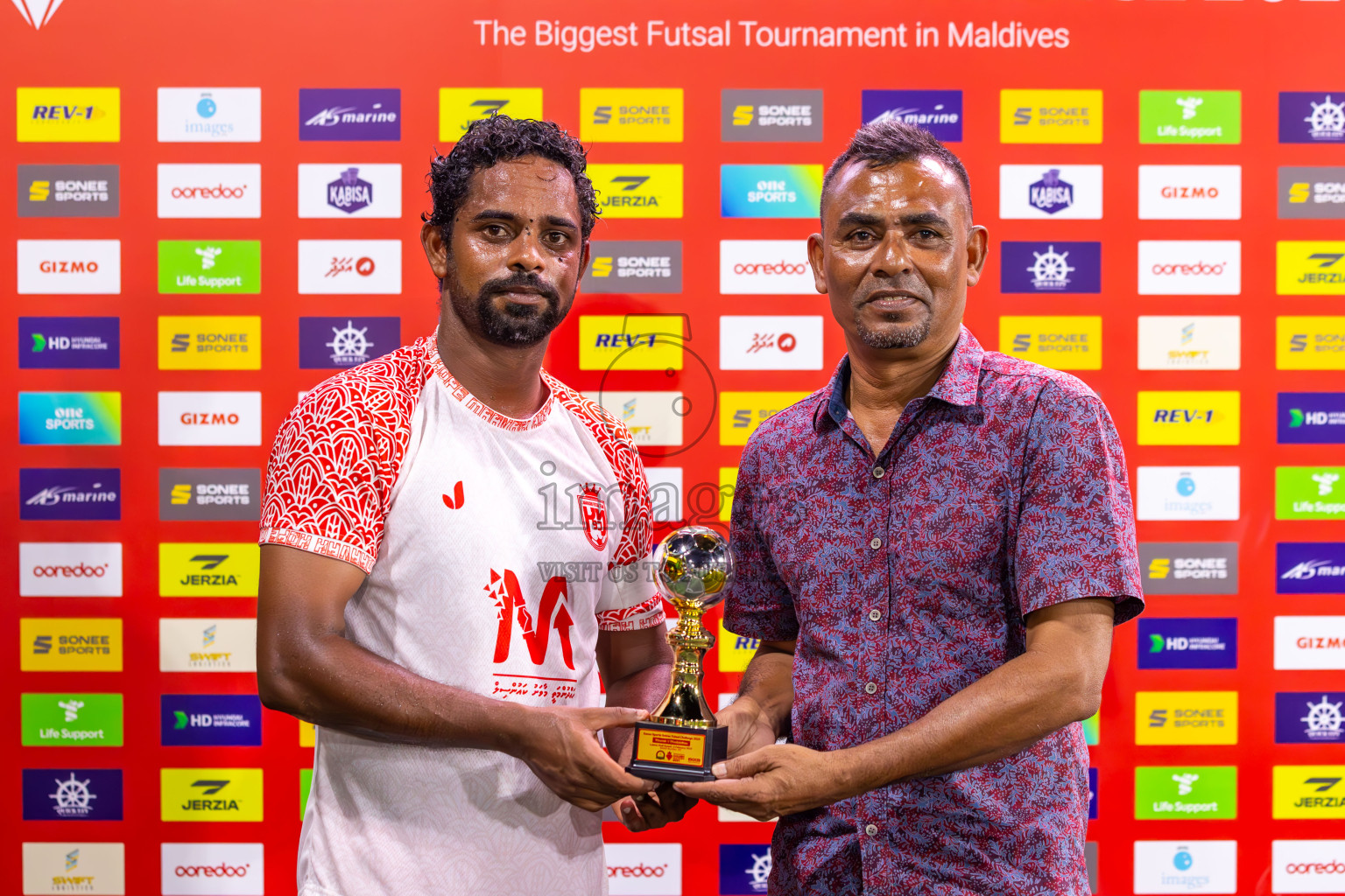 L Maavah vs L Maabaidhoo in Day 20 of Golden Futsal Challenge 2024 was held on Saturday , 3rd February 2024 in Hulhumale', Maldives Photos: Ismail Thoriq / images.mv