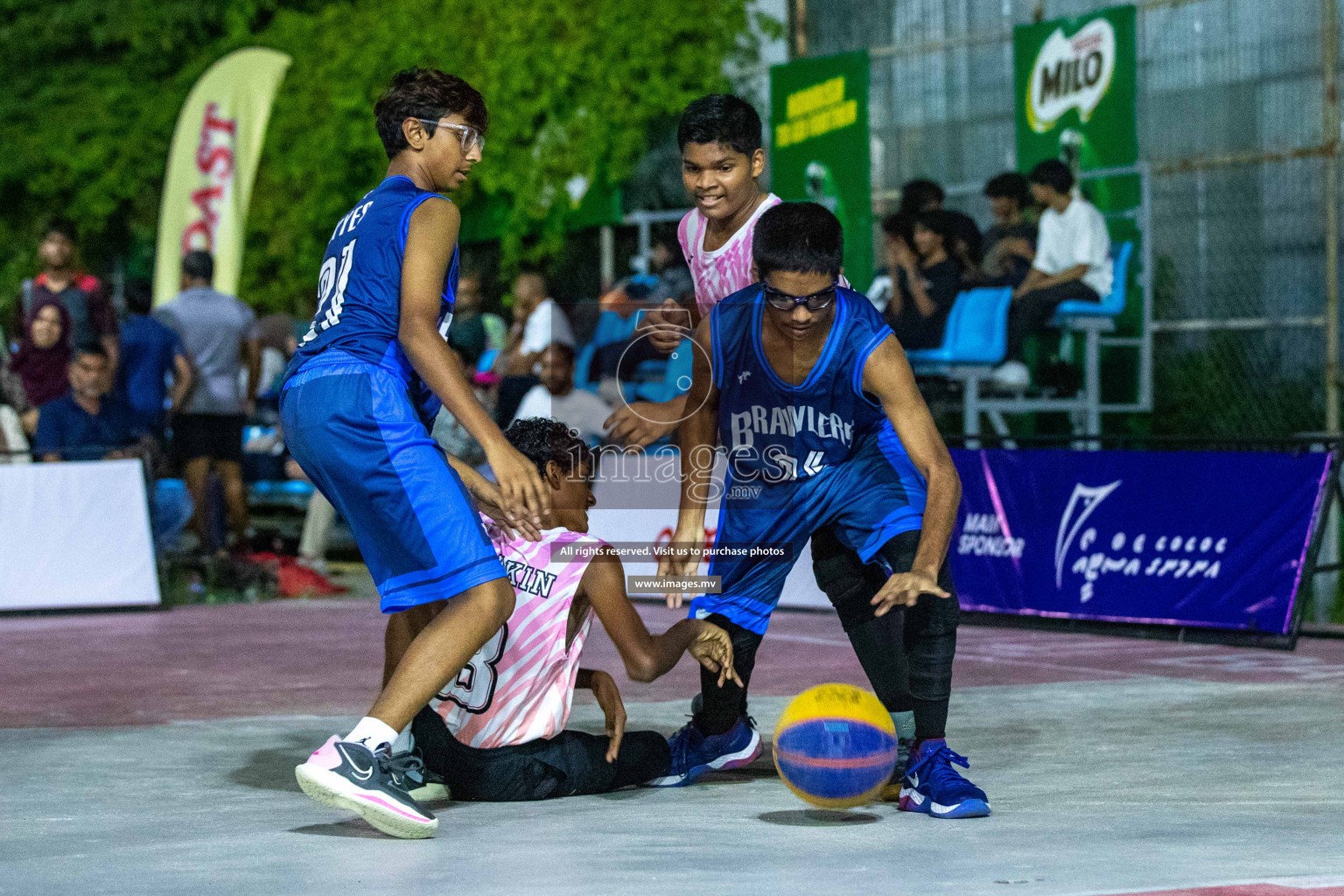 Day4 of Slamdunk by Sosal on 15th April 2023 held in Male'. Photos: Nausham waheed /images.mv