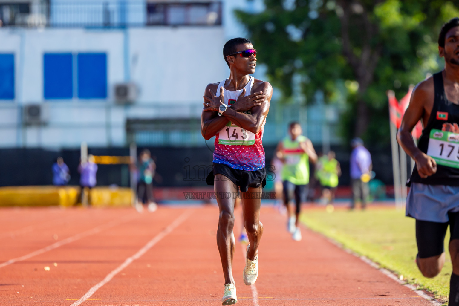 Day 1 of 33rd National Athletics Championship was held in Ekuveni Track at Male', Maldives on Thursday, 5th September 2024. Photos: Nausham Waheed / images.mv