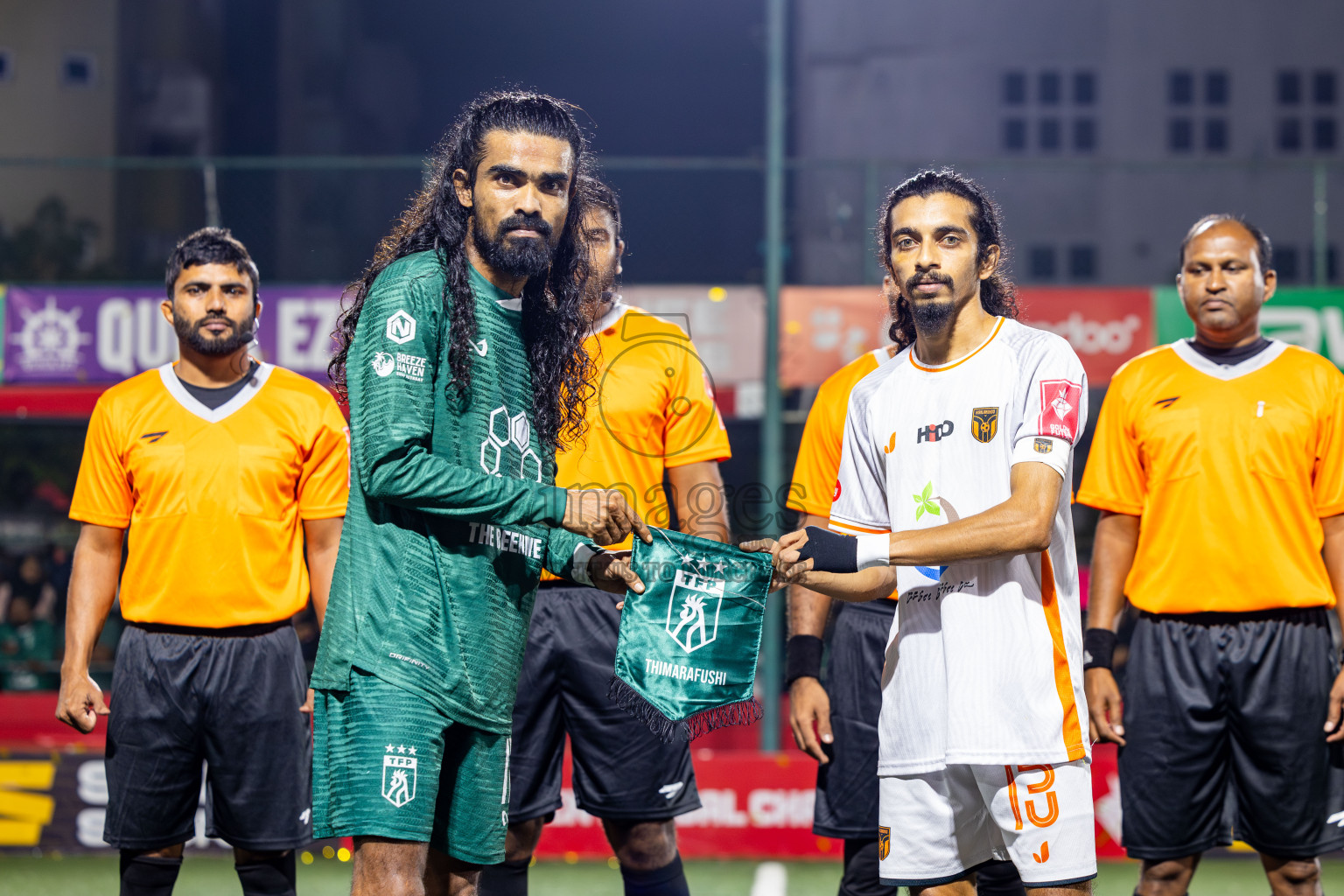 Th Thimarafushi vs Th Hirilandhoo in Thaa Atoll Finals Day 26 of Golden Futsal Challenge 2025 was held on Thursday , 30th January 2025, in Hulhumale', Maldives. Photos: Nausham Waheed / images.mv