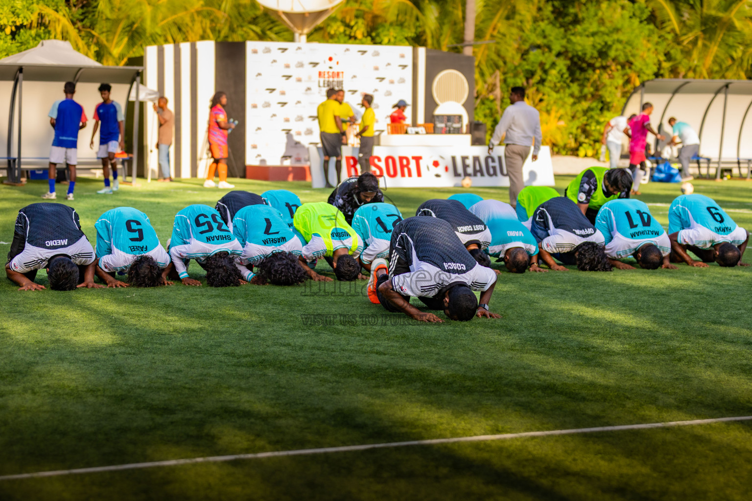 Varu vs Oaga in Resort League 2025 (North Male Zone) day 16 was held on Thursday, 18th September 2025 in One And Only Reethi Rah Maldives Resort, Photos: Areef Adam / images.mv