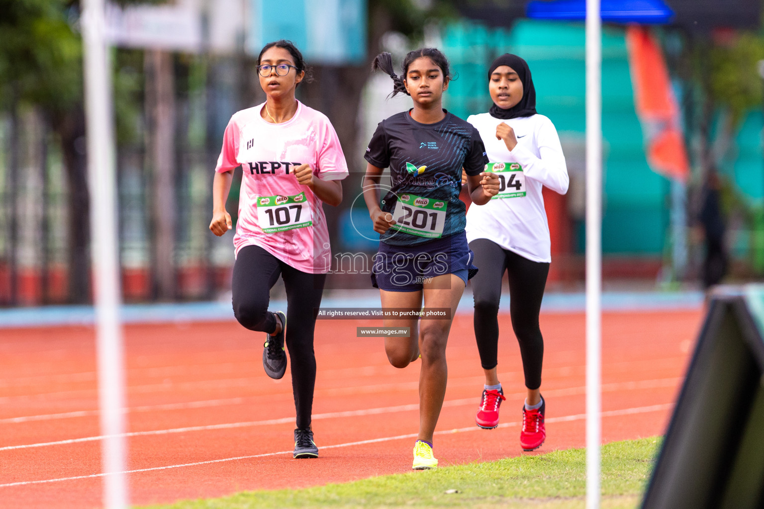 Day 2 of National Athletics Championship 2023 was held in Ekuveni Track at Male', Maldives on Friday, 24th November 2023. Photos: Nausham Waheed / images.mv