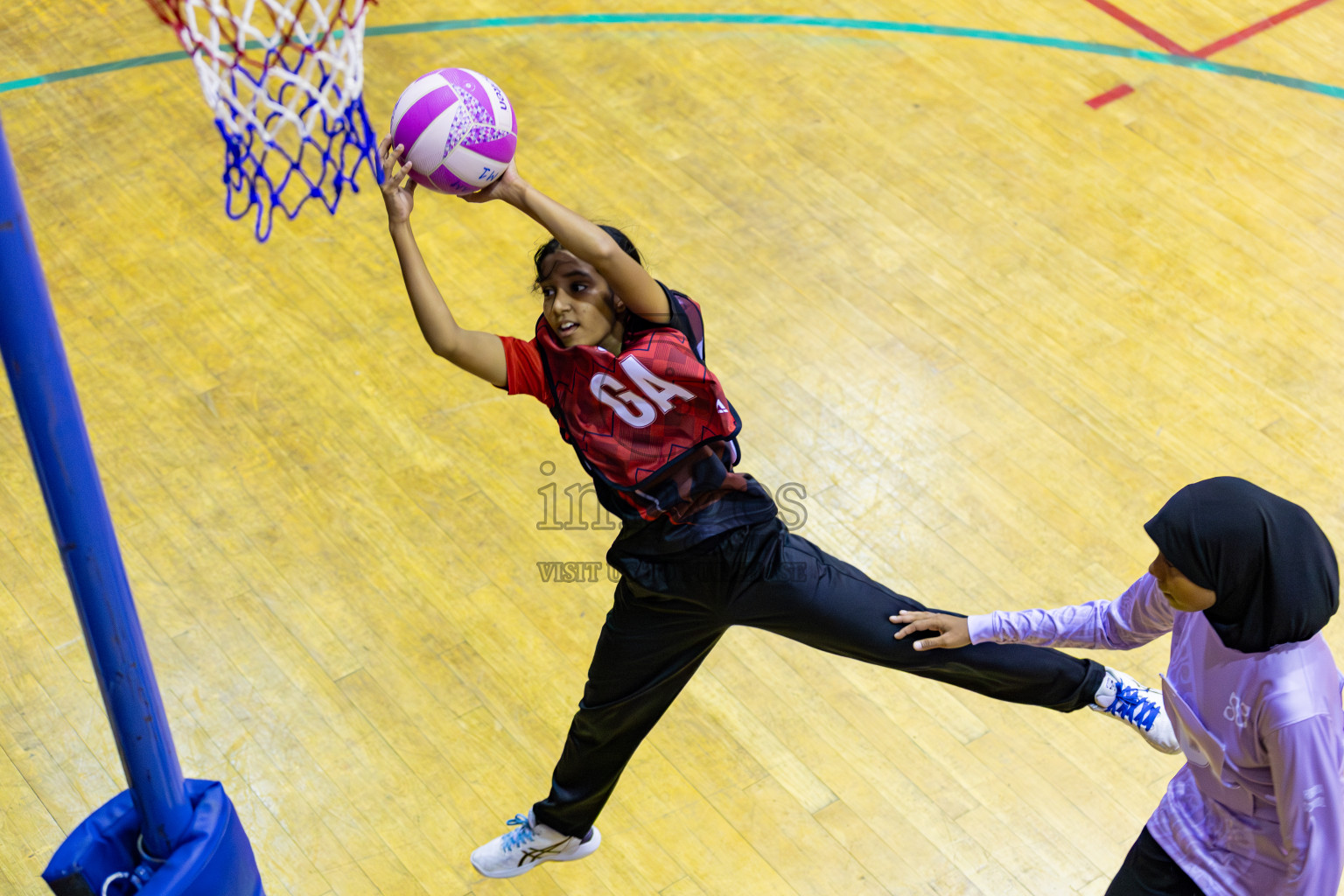 Day 9 of 26th Inter-School Netball Tournament 2025 was held in Social Center Indoor Hall on Sunday, 27th October 2025. Photos: Areef Adam / images.mv