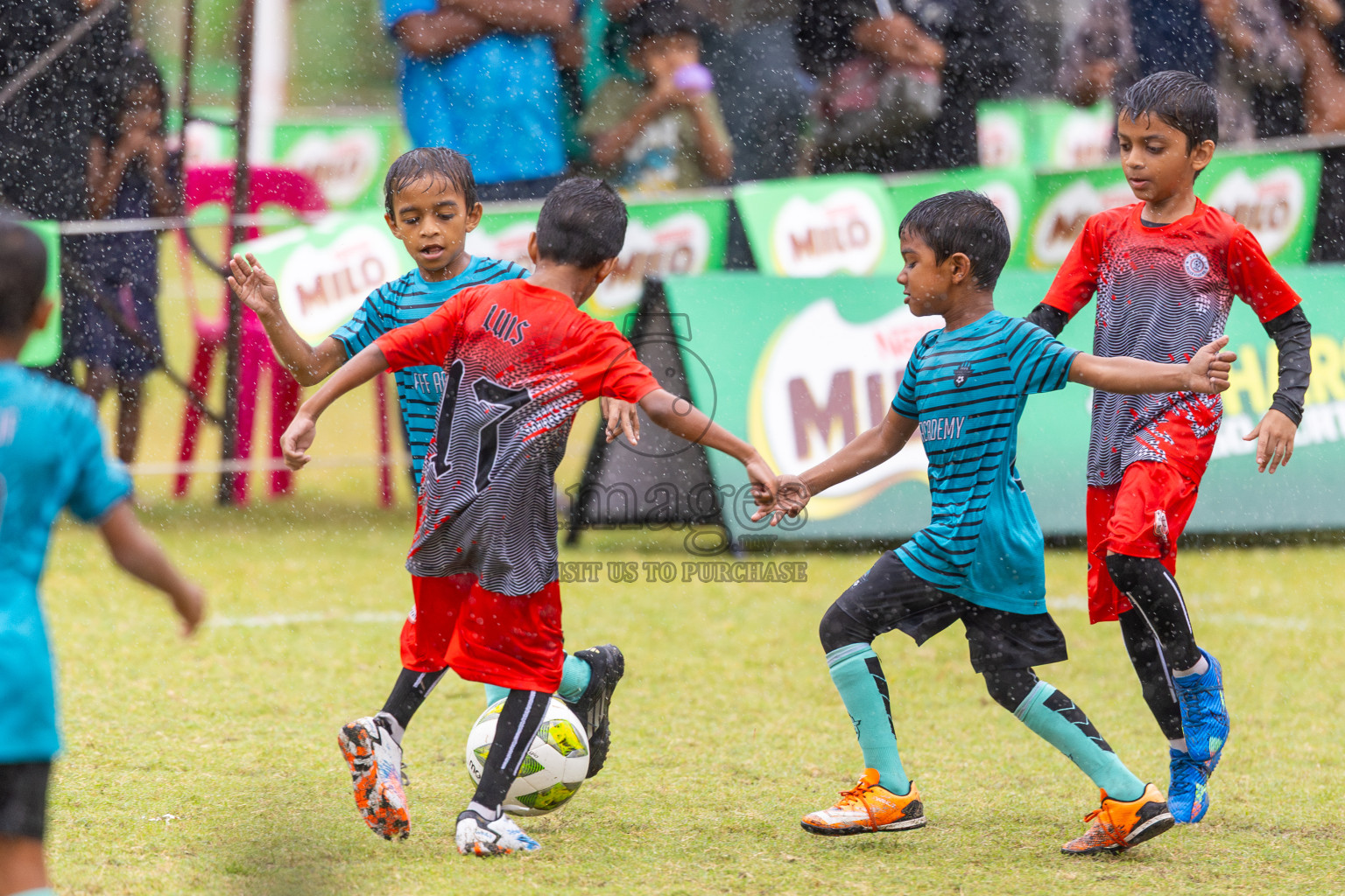 Day 3 of MILO SVAM Juniors 2025 (U-8) was held at Henveiru Stadium in Male', Maldives on Saturday, 28th June 2025. Photos: Ismail Thoriq / images.mv