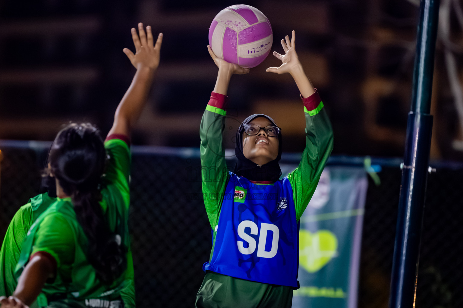 Day 7 of MILO Ramadan Halfcourt Netball Challenge 2026 was held in Central Park, Hulhumale', Maldives on Tuesday, 2nd March 2026. Photos: Nausham / images.mv