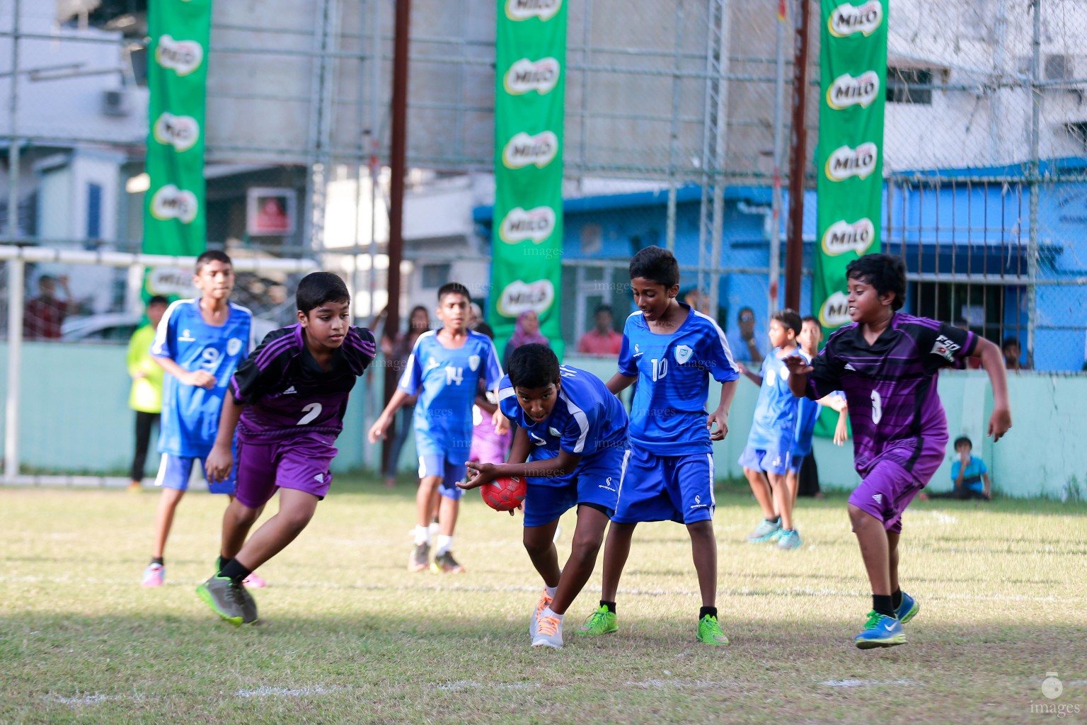 Inter school Handball Tournament in Male', Maldives, Friday, April. 15, 2016.(Images.mv Photo/ Hussain Sinan).