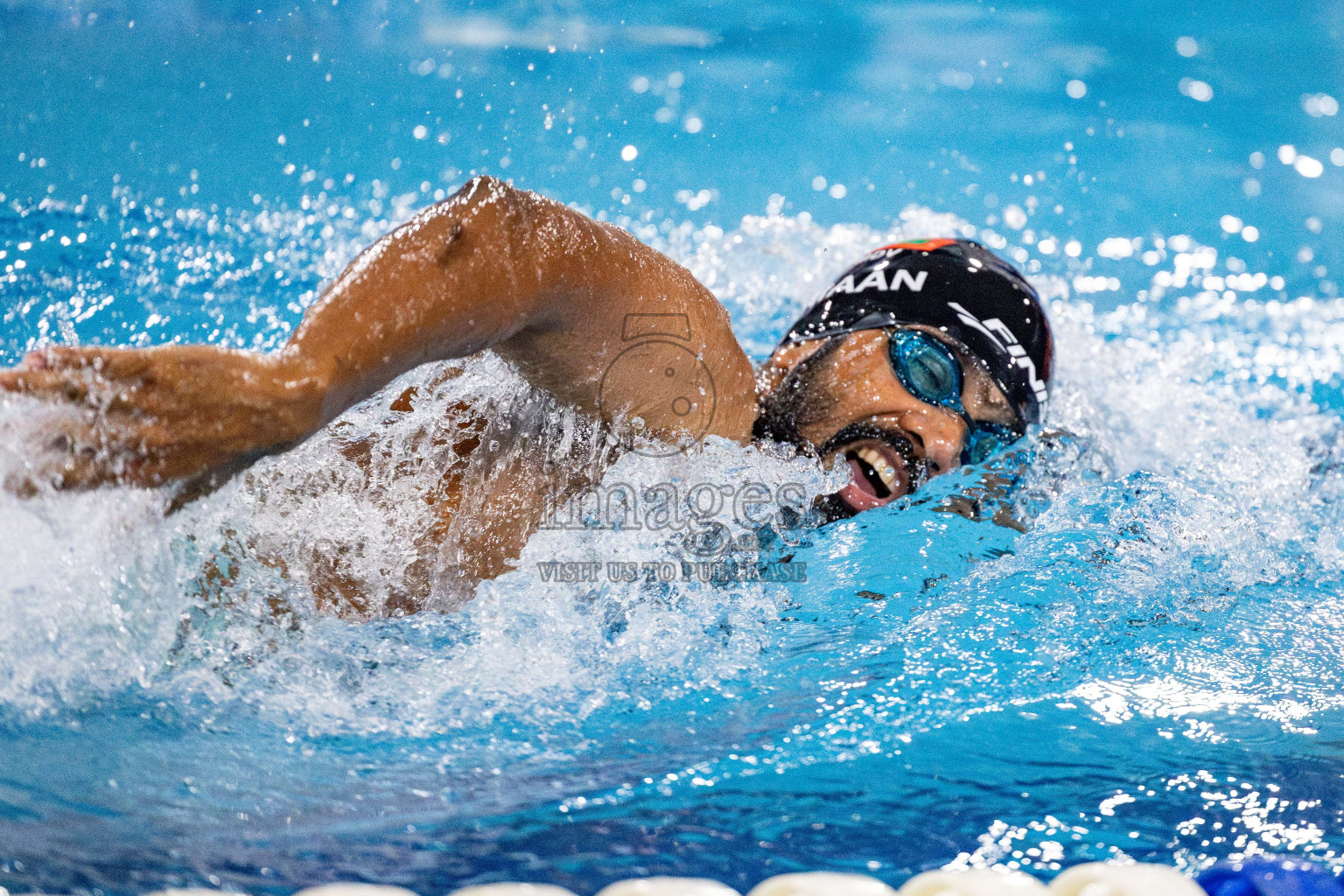 Day 5 of National Swimming Competition 2024 held in Hulhumale', Maldives on Tuesday, 17th December 2024. Photos: Hassan Simah / images.mv