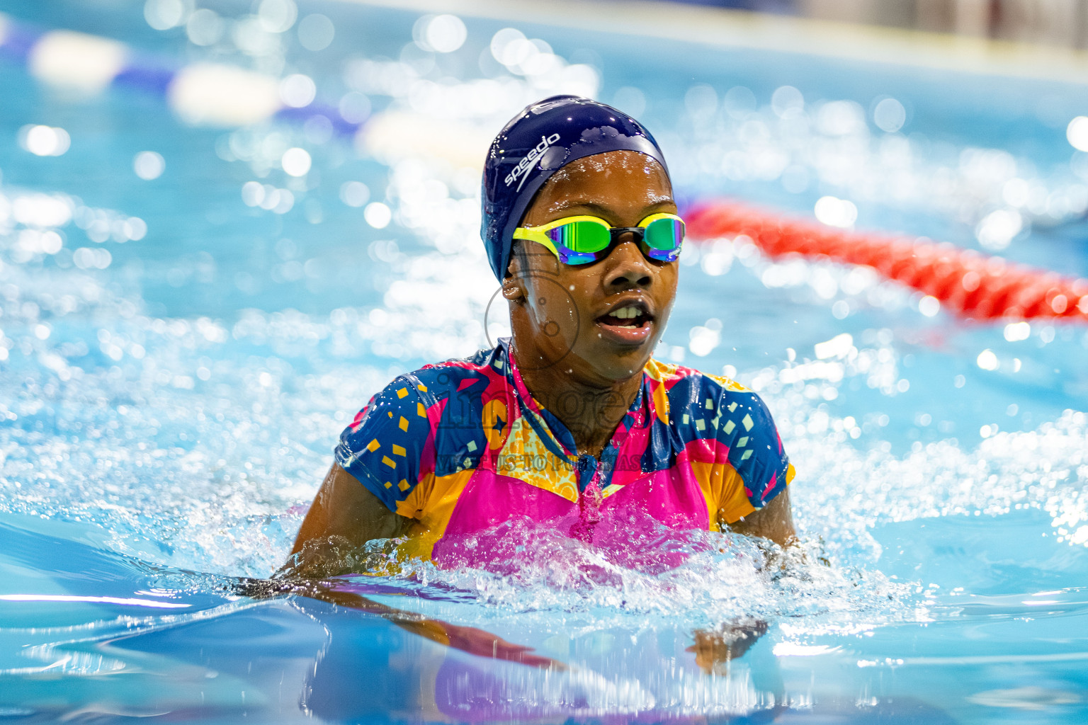 Day 4 of BML 6th National Kids Swimming Kids Festival 2025 held in Hulhumale', Maldives on Thursday, 6th November 2024. Photos: Hassan Simah / images.mv