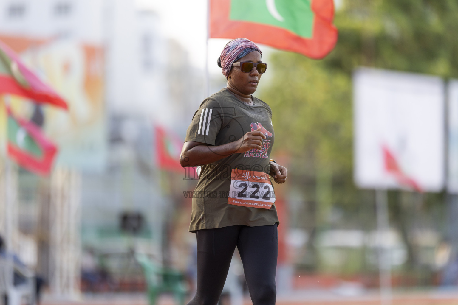 Day 1 of National Athletics Championship 2025 was held at Ekuveni Running Ground in Male', Maldives on Thursday, 14th August 2025. Photos: Hasni / images.mv