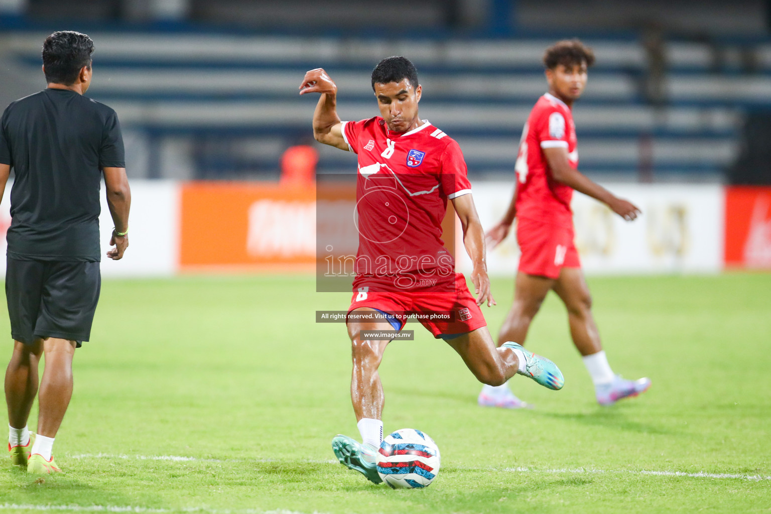 Nepal vs India in SAFF Championship 2023 held in Sree Kanteerava Stadium, Bengaluru, India, on Saturday, 24th June 2023. Photos: Hassan Simah / images.mv