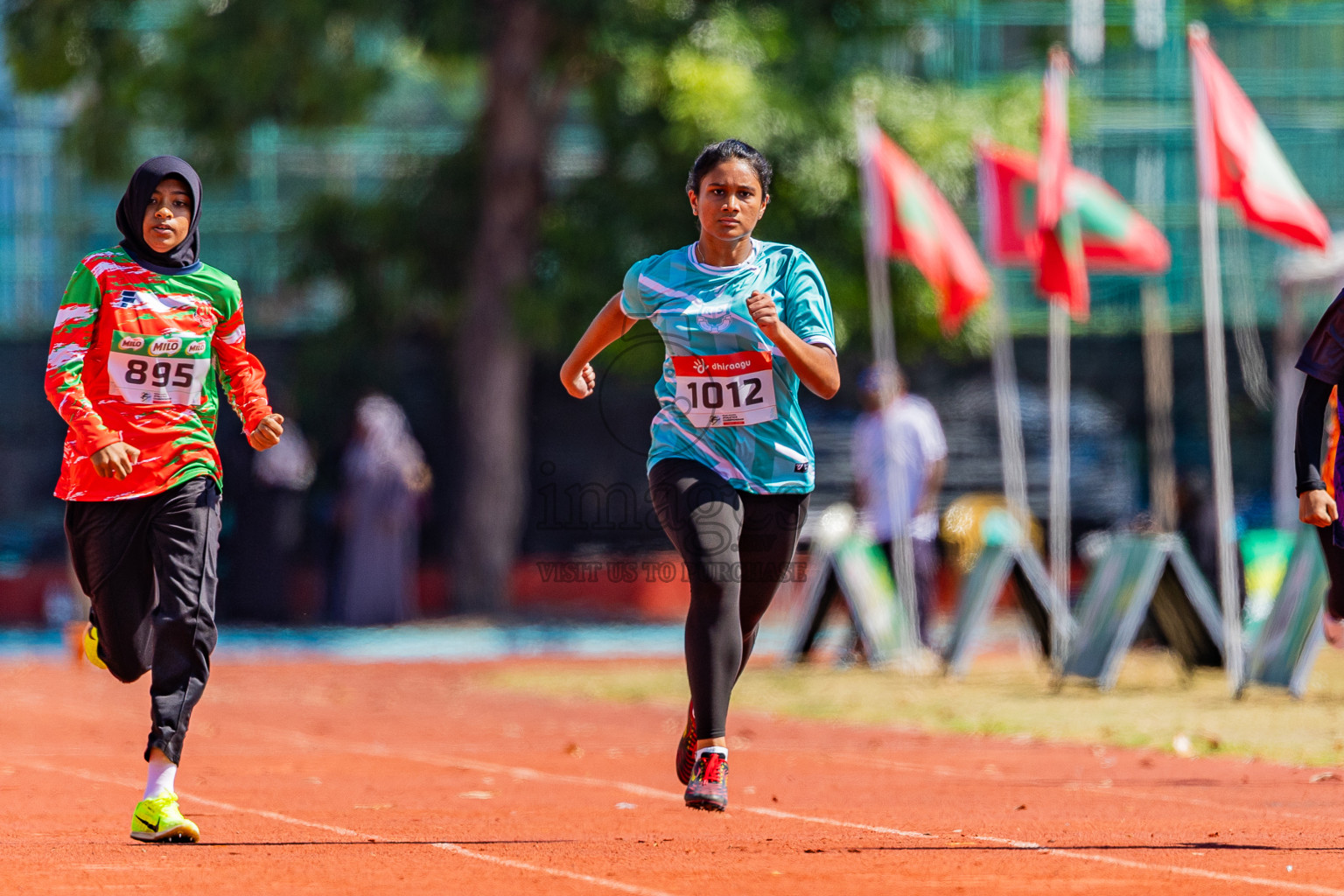 Day 1 of Inter-school Athletics Championship 2025 held in Ekuveni Synthetic Track, Male', Maldives on Monday, 06th October 2025. Photos by: Areef Adam  / Images.mv