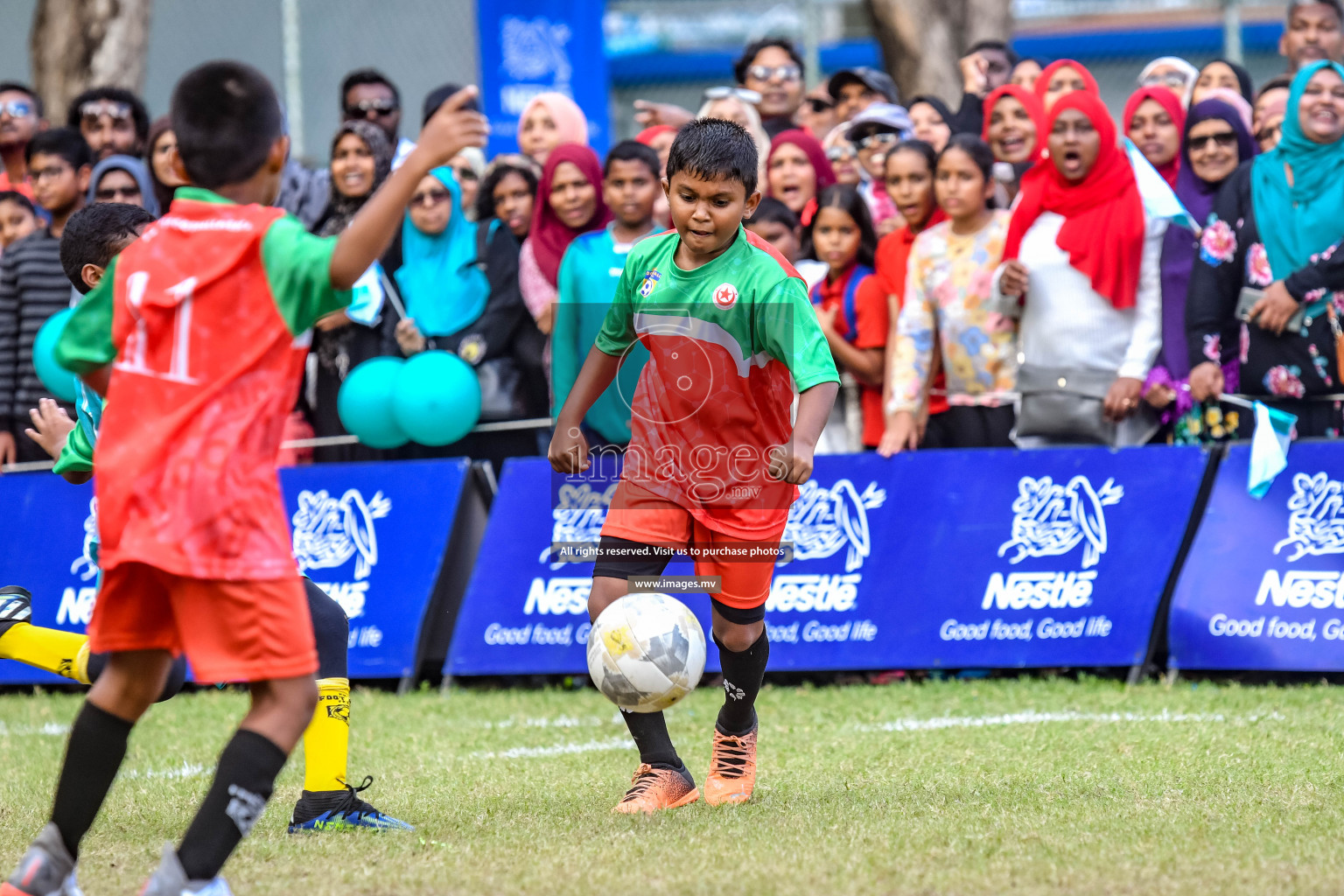 Day 4 of Milo Kids Football Fiesta 2022 was held in Male', Maldives on 22nd October 2022. Photos: Nausham Waheed / images.mv