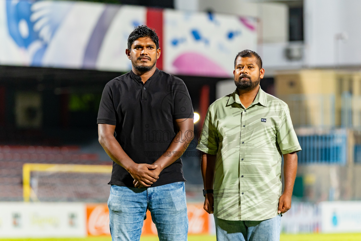 Odi Sports Club vs Buru Sports Club in Day 5 of Under 19 Youth Championship 2024 was held at National Stadium in Male', Maldives on Sunday, 23rd June 2024. Photos: Nausham Waheed / images.mv